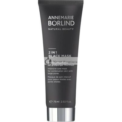 Annemarie Börlind Természetes Szépség 2 az 1-ben Fekete Maszk 75ml