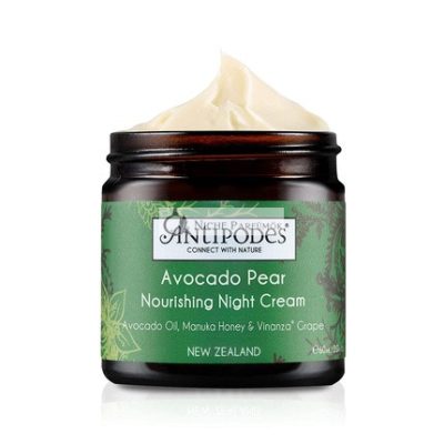 Antipodes Avokádó Körtés Tápláló Éjszakai Krém, 60ml