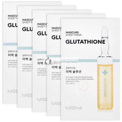 Missha Mascure Solution Sheet Maszk, Fehérítő Megoldás