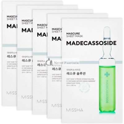 Missha Mascure Sheet Mask Rescue Solution Madecassoside