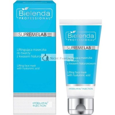 Bielenda Professional Supremelab Hydra-Hyal2 Arcpakolás Injekciós Liftinggel és Hialuronsavval, 70ml