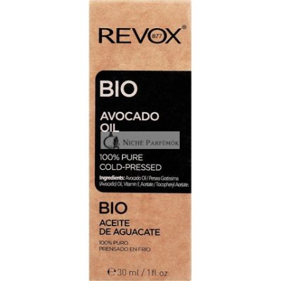 Revox 100% Tiszta Hidegen Préselt Bio Avokádó Olaj, 50ml