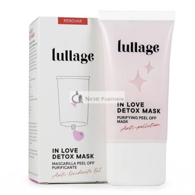 Lullage In Love Detox Maszk, 40ml, Peel Off, Anti-Imperfections, Hidratáló, Bőr Erősítő Arcmaszk