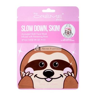 The Crème Shop Slow Dawn Skin Sloth Arcpakolás, 25g