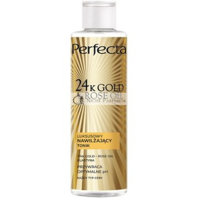 Perfecta 24k Arany Rózsa Olaj Arctonik Érett Bőrre, 200ml