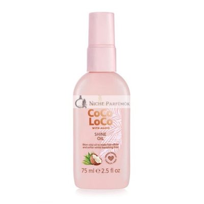 Lee Stafford Coco Loco & Agave Shine Olaj, 75ml