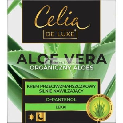 Celia De Luxe Aloe Vera Könnyű Ránctalanító Nappali és Éjszakai Krém 50ml