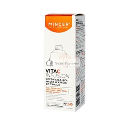 MINCER VITA C Brightening Anti-Wrinkle Arcpakolás Camu-Camu-val 75ml