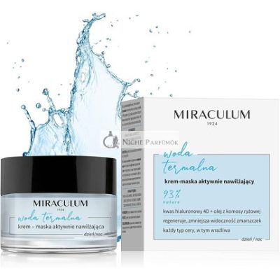 Miraculum Hidratáló Krémmaszk Hyaluronsavval és Termálvízzel 50ml