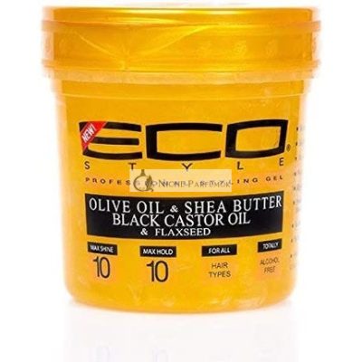 Eco Style Gold Olívaolaj Shea Vaj Fekete Ricinusolaj Lenmag, 946g