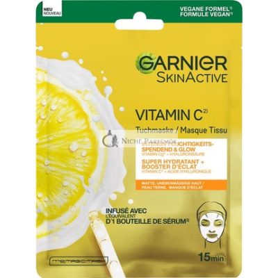 Garnier Skinactive Szövetmaszk C-vitaminnal