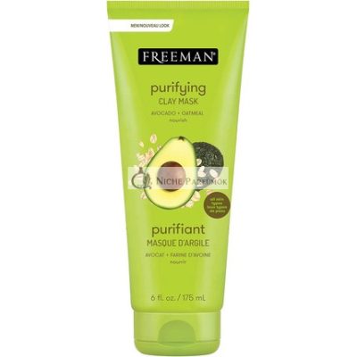 Freeman Avokádó és Zab Készítmény Maszk, 175ml