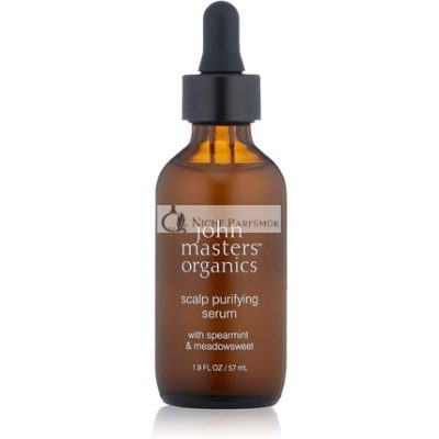 John Masters Organics Fejbőr Tisztító Szérum Borsmentával és Mezővirággal