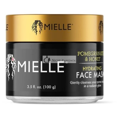 Mielle Organics Gránátalma és Méz Hidratáló Arcpakolás, 99g