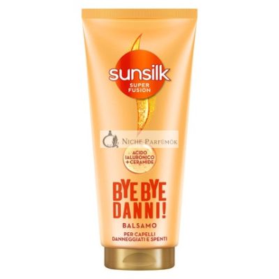 Sunsilk Bye Bye Damage Balm a sérült és stresszelt hajra, szuper fúziós formula hialuronsavval és ceramiddal, 180ml