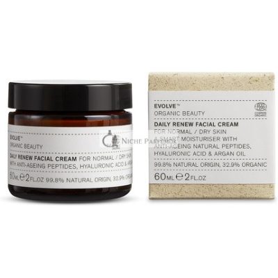 Evolve Organic Beauty Természetes Napi Megújító Arckrém 60 mL