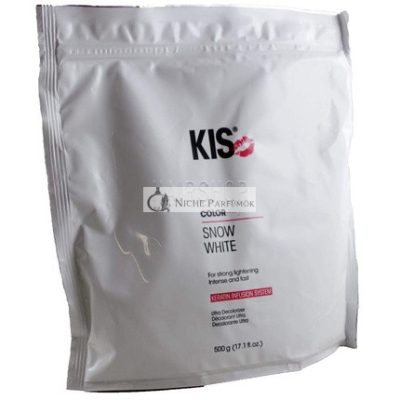 KIS Color Bleach Snow White Keratin Infusion System, 500g