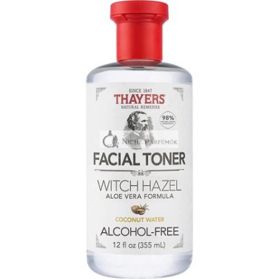 THAYERS Alkoholmentes Kókuszvíz Mágikus Hamamelis Arctonik Aloe Verával 355ml