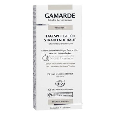 GAMARDE Bio-Kosmetik Fehér Hatás Nappali Ápolás Ragyogó Bőrért 40ml