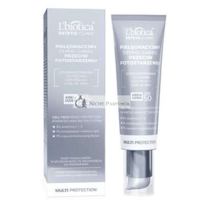 L'biotica Estetic Clinic MULTI Protection Dermo Treatment Nappali Krém SPF50 35ml