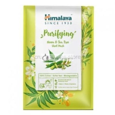 Himalaya Tisztító Maszk Szövetben Neem és Teafaolajjal, 30 ml