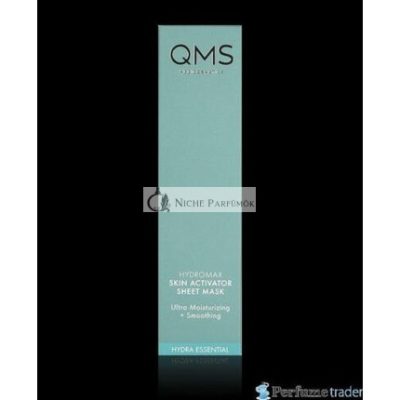 QMS Medicosmetics Hydromax Bőraktiváló Arcpakolás 50ml, 4 Tab