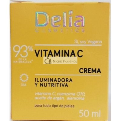 Delia C-vitaminos Ragyogást adó Tápláló Nappali Krém