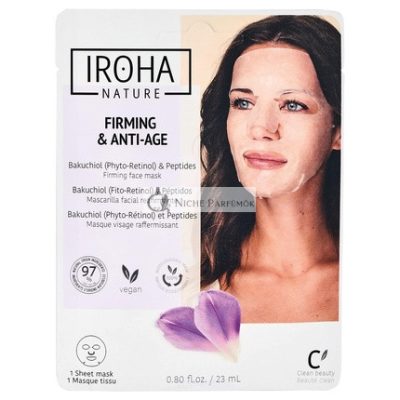 Iroha Firmáló és Anti-Aging Bakuchiol és Peptidek Firmáló Arcpakolás