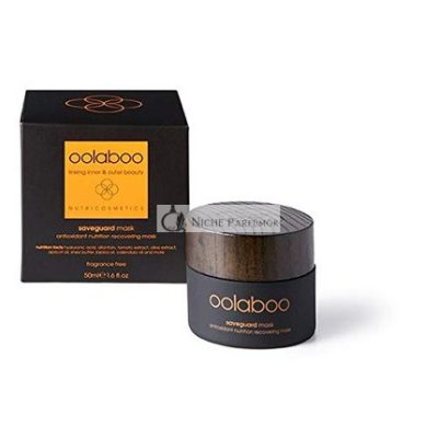OOLABOO Saveguard Antioxidáns Tápláló Regeneráló Maszk, 50 ml