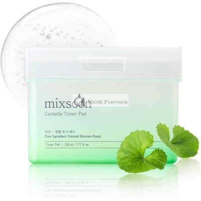 Mixsoon Centella Asiatica Toner Pad Nyugtató Hidratálás Centella Kivonattal