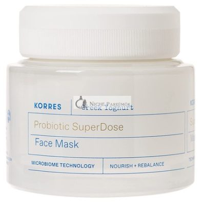 KORRES GÖRÖG JOGHURT Probiotikus Arcmaszk, 100ml