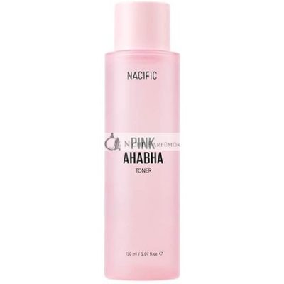 Nacific, Rózsaszín AHA BHA Toner 150 Ml