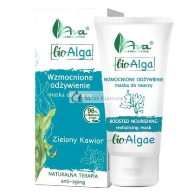 Ava Laboratorium Bio Alga 2 Tápláló Krém Arcmaszk, 50 ml
