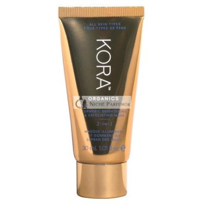 KORA Organics Kurkuma Világosító és Hámlasztó Maszk, 30 ml