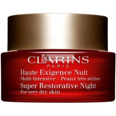 Clarins Szuper Regeneráló Éjszakai Krém Nagyon Száraz Bőrre 50ml
