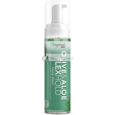 Organics By Africa's Best Organikus Hab Mousse Lotion Olívaolajjal, 240ml