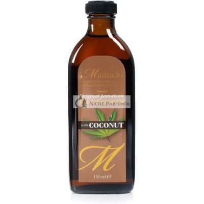Mamado Aromaterápiás Természetes Eredeti Jamaikai Fekete Kókuszolaj, 150 ml