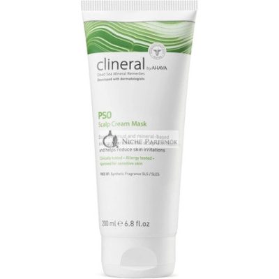 CLINERAL by Ahava PSO Krém Fejbőr Maszk, 200ml