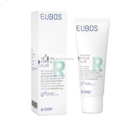 Eubos Hűsítő, Nyugtató Pirosodás Csökkentő Nappali Krém SPF20, 40ml