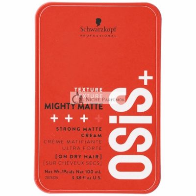 Schwarzkopf Professional Osis+ Mighty Matte Texturáló Krém, 100ml