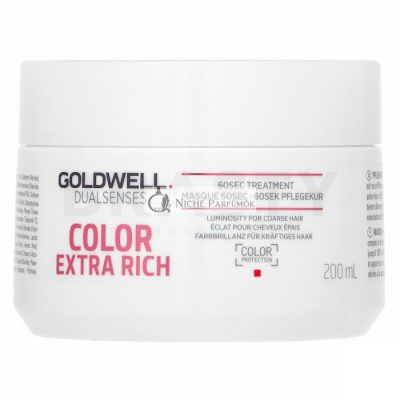 Goldwell Dualsenses Color Extra Rich 60sec Treatment maszk festett hajra 200 ml