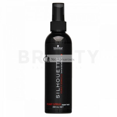 Schwarzkopf Professional Silhouette Pump Spray Super Hold hajlakk minden hajtípusra 200 ml
