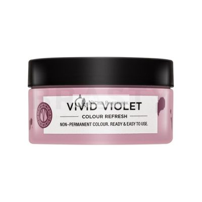 Maria Nila Colour Refresh tápláló maszk színes pigmentekkel lila árnyalatú hajra Vivid Violet 100 ml
