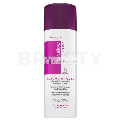 Fanola No Yellow Thermo-Protective Cream védő krém platinaszőke és ősz hajra 150 ml