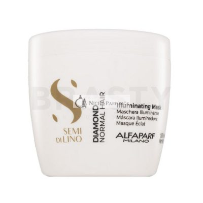 Alfaparf Milano Semi Di Lino Diamond Illuminating Mask tápláló maszk fényes hajért 500 ml