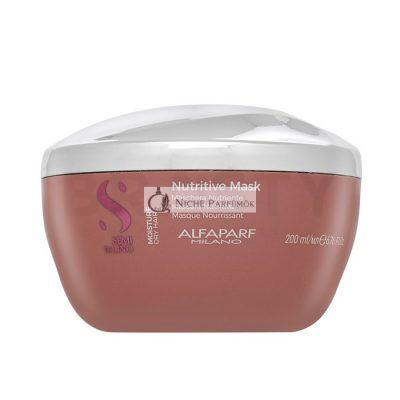 Alfaparf Milano Semi Di Lino Moisture Nutritive Mask tápláló maszk száraz és sérült hajra 200 ml