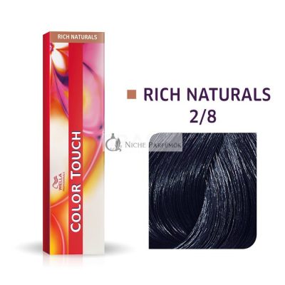 Wella Professionals Color Touch Rich Naturals professzionális demi-permanent hajszín többdimenziós hatással 2/8 60 ml