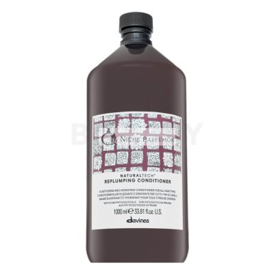 Davines Natural Tech Replumping Conditioner tápláló kondicionáló száraz és töredezett hajra 1000 ml