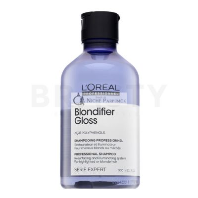 L'Oréal Professionnel Série Expert Blondifier Gloss Shampoo tápláló sampon szőke hajra 300 ml