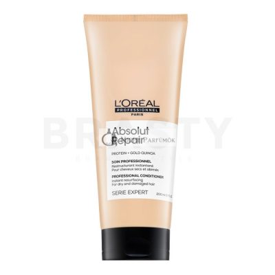 L'Oréal Professionnel Série Expert Absolut Repair Gold Quinoa + Protein Conditioner tápláló kondicionáló nagyon sérült hajra 200 ml